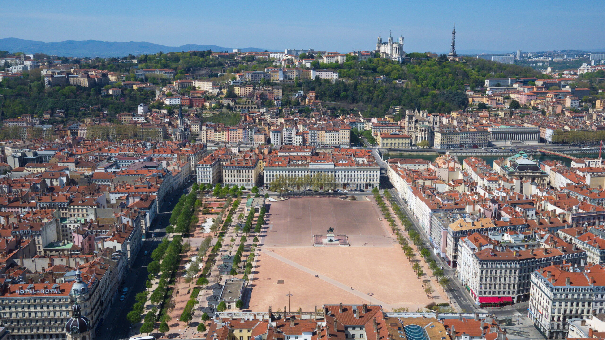 timelapse lyon chantier drone